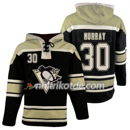 Pittsburgh Penguins Matt Murray 30 Schwarz Sawyer Hooded Sweatshirt - Herren